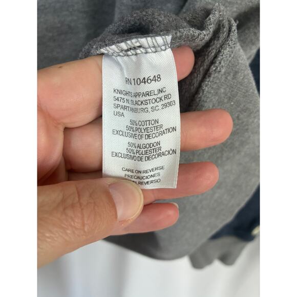 Auburn University Sweatshirt Womens XL Gray Blue Tigers Football - Picture 4 of 6